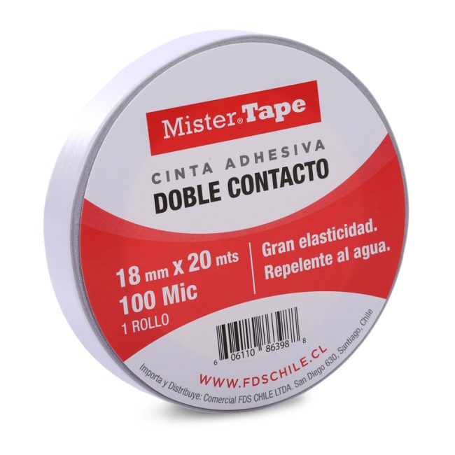 Cinta doble contacto 18x20mm - Mister Paper